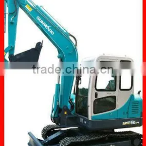 6T Small Compact Excavator SWE60 thumbnail-1