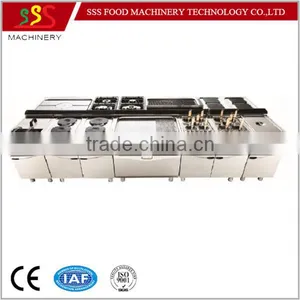 Customized Hotel Catering Equipment Combined Furnace Kitchen Cabinet Cooking Range thumbnail-1