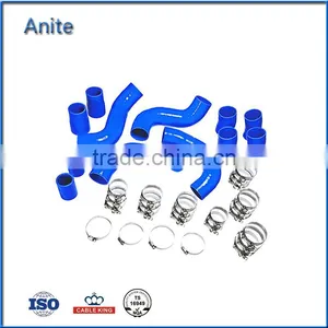 Various Auto Silicone Elbow Hose Connector Air Rubber Hose With Clamps thumbnail-1