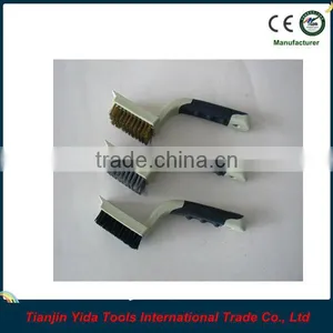 3PCS Two-color Handle Steel Wire Brush thumbnail-1