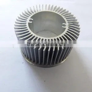High Quality Extruded Sunflower Aluminum Profile for Heatsink thumbnail-2