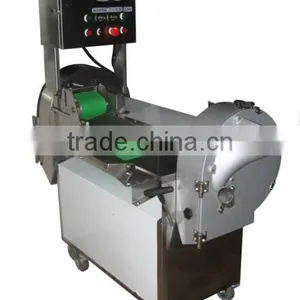 OULENO Double Qiecai Machine (VVVF) Universal Chopping Machine Table of Fruits and Vegetables Diced Cut Sausage Casing thumbnail-1