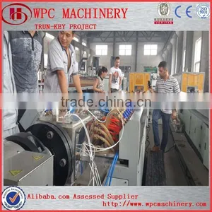 2013 Hot Sell Wood Plastic Composite Pellet Machine From Qingdao Hegu Company thumbnail-2