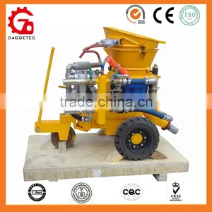 Small Sized Air Motor Drive Dry Mix Shotcrete Sprayer Manufacturers thumbnail-1