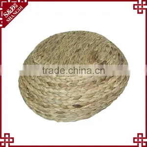 New Egg Shape Natural Water Hyacinth Woven Pet Bed / Pet House thumbnail-6