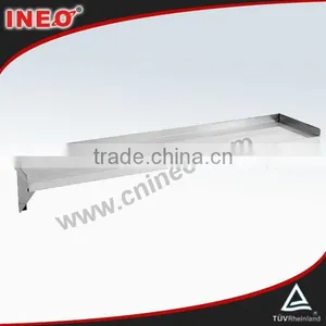 Restaurant Commercial Kitchen Solid Stainless Steel Plate Wall Shelf/Bar Wall Shelf/Floating Wall Shelf thumbnail-1