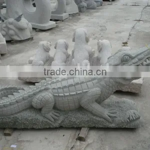 Stone Alligator Carvings thumbnail-1