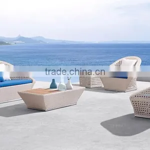 Bisini Garden Sofa Furniture , Outdoor Rattan Sofa Set thumbnail-1