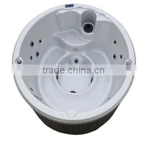 Popular Spa Equipment for 4 People Family Massage Bathtub on Ground Portable Hot Spa thumbnail-4