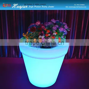Remote Control Led Battery Pot Light,led Lighted Planter Pots thumbnail-1