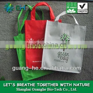 100%Biodegradable Customized Printing Pla Non-woven Bags - Eco-friendly and Compostable and Convenient thumbnail-1