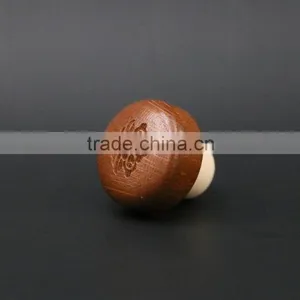 Custom Wooden Top With Synthestic Cork Wood Cork Stopper thumbnail-2