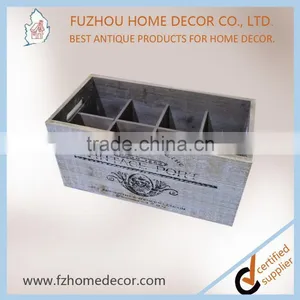 2017 New Style Antique Bottle Wooden Crate With Silk-screen Printing thumbnail-5
