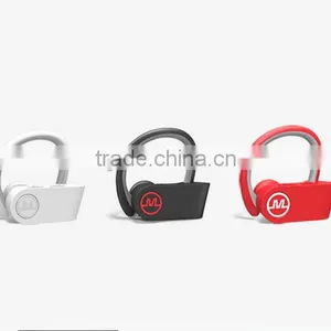 Newest Hook Style Hands Free Earphone High Quality Wireless HIFI Stereo Bluetooth Headset thumbnail-5