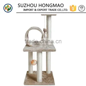 House Wood Cat Tree thumbnail-1
