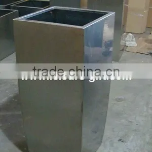 FO-9007 Square Stainless Steel Flower Pots, Home Decoration thumbnail-3