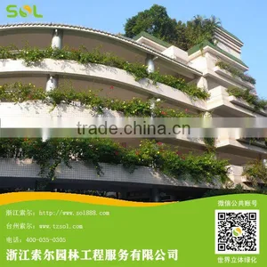 SOL 2015 Hot Selling Window Box Planter Decorative Plastic Window Box Plan Rectangular Planter thumbnail-1