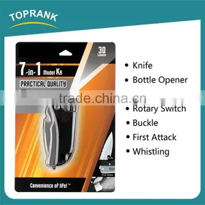 Best Selling Multifunctional Outdoor Camp Led Mini Tool Pocket Knife thumbnail-1