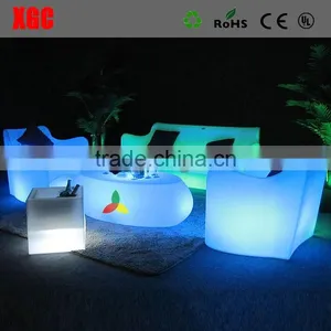 Terrace & Garden Garden Plastic Sofa White Color Furniture 2019 thumbnail-3