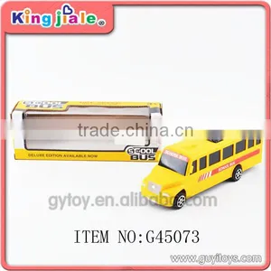 Plastic Yellow School Bus Toy thumbnail-1