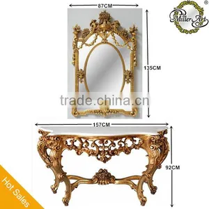 Hallway Furniture Console With Marble Top For Room Decoration thumbnail-3