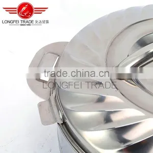 High Quality Kitchen Utensil Stainless Steel Pot Cooking Pot Set thumbnail-6