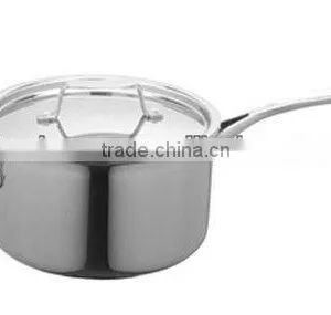 Non-stick Tri-layer Synthesized Saucepan,milkpan thumbnail-1