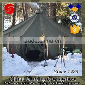 Dia 30mm 38mm Steel Hot UV Protection Rain Proof Military Tent With Pegs thumbnail-1