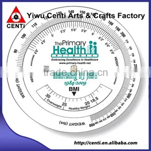Custom Imprinted Plastic 2 Wheel BMI Calculator thumbnail-1