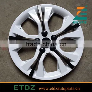 14inch WHITE/BLACK Color Car Wheel Cover thumbnail-1