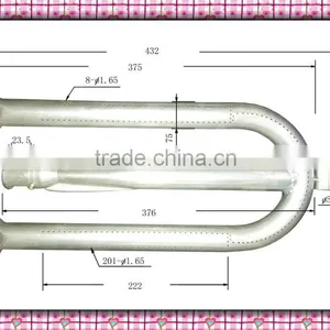 U Shape Barbecue Gas Burner thumbnail-2