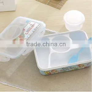 Hot Sale Outdoor Plastic Lunch Box With Spoon,Lunch Box/Outdoor Lunch Box,Custom Plastic Lunch Box/Outdoor Lunch Box thumbnail-2