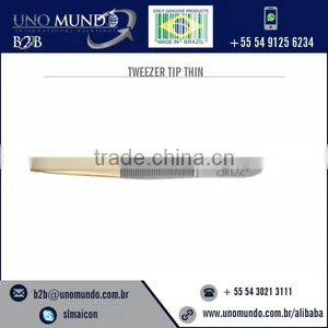 High Quality Pointed Eyebrow Tweezers Precision Tweezer - Gold Point Price thumbnail-1