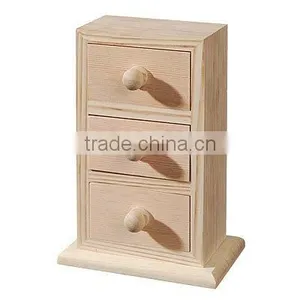 Small Sliding Drawer Cabine Wooden Furniture thumbnail-2