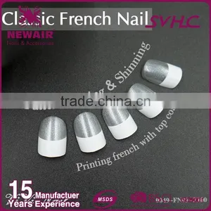 Newair Popular Full Cover 24pcs Artificial False Nail Art Tip Designs Press on Nails thumbnail-1