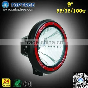 5''7'' 9'' 55W/75W/100W Red Ring HID Driving Light With High Quality Hid Ballast thumbnail-1