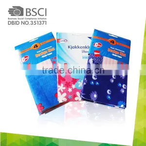 Good Absorbent Microfiber Cloth Colored Disposable Nonwoven Cotton Washing Cloths thumbnail-3