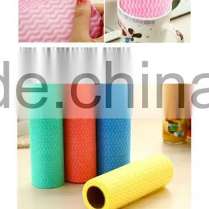Printed Needle Punched Bamboo Fiber Super Non-woven Cleaning Cloth thumbnail-5