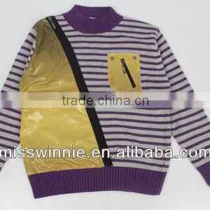 Maximum School Sweater , Childs 100% Cotton Sweaters, Boy Sweater Manufacturer thumbnail-3