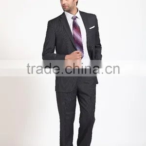 2015 Fashion Designed/striped Business Suits for Man / Jacket & Pant thumbnail-1