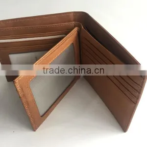 Genuine Cowhide Leather Wallet Classical Style Wallet Men's Genuine Leather Wallet Money Bag thumbnail-2