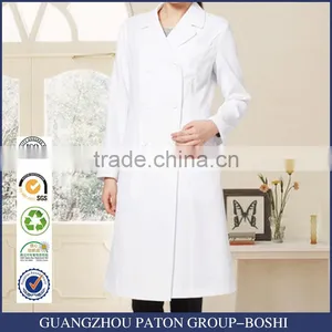 Doctor Gown 100% Cotton or 30% Cotton 70% Polyester White Lab Coat Medical Lab Coat thumbnail-1