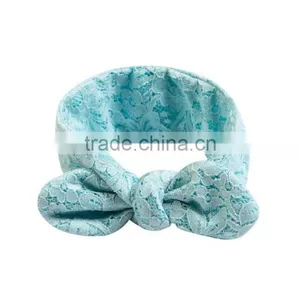 Wholesale 2016 New Fashion Baby Girls Lace Bow Headband Baby Hair Band thumbnail-2