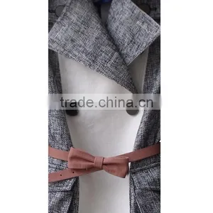 2014 2015 New Design Women Trench Coat Block Joint Custom Made Trench Coat thumbnail-3