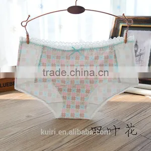 Women High Quality Cotton Underwear Young Girls Comfortable Panties thumbnail-1