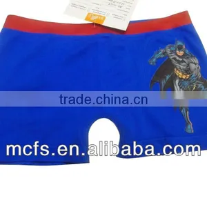 Best Quality Soft Boy's Underwear Fashion Funny Print Seamless Blue Boy's Boxers thumbnail-1