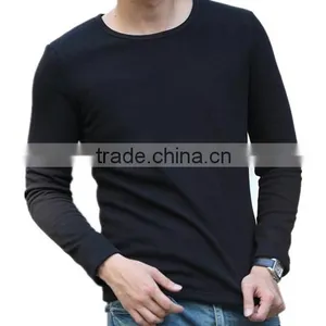 Men's Long Sleeve Round Collar Fashion R0017 thumbnail-1