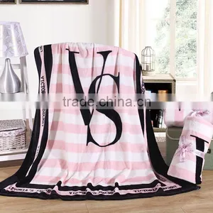 Fashion Victoria Secret Cover Throw Printing Blanket thumbnail-1