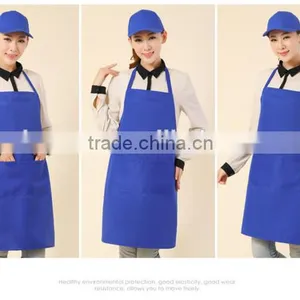 Top Quality Logo Printed Kitchen Cotton Cooking Apron thumbnail-4
