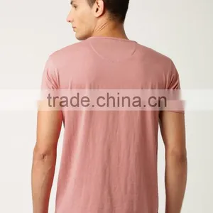 2017 Guangzhou Shandao Garment New Design 180g 100% Cotton Plain Short Sleeve O-Neck Men's T Shirt thumbnail-3